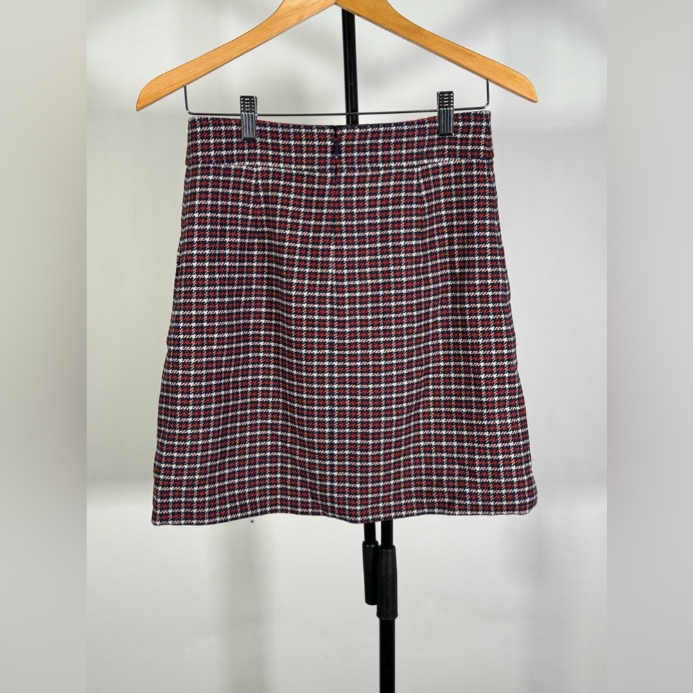 J. Crew houndstooth mini skirt - Picture 2 of 4